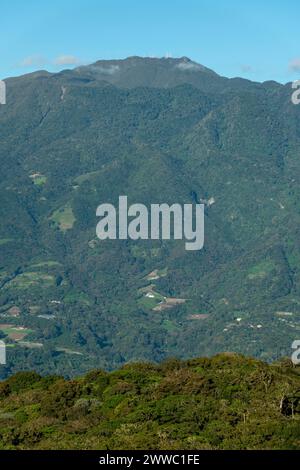 Il vulcano Barú è l'altitudine più alta di Panama e uno dei più alti dell'America centrale, con un'altezza di 3475 m sul livello del mare - foto stock Foto Stock