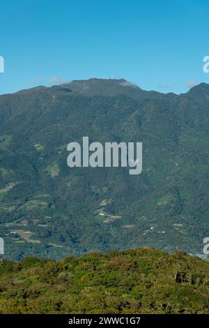 Il vulcano Barú è l'altitudine più alta di Panama e uno dei più alti dell'America centrale, con un'altezza di 3475 m sul livello del mare - foto stock Foto Stock