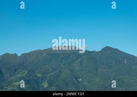 Il vulcano Barú è l'altitudine più alta di Panama e uno dei più alti dell'America centrale, con un'altezza di 3475 m sul livello del mare - foto stock Foto Stock