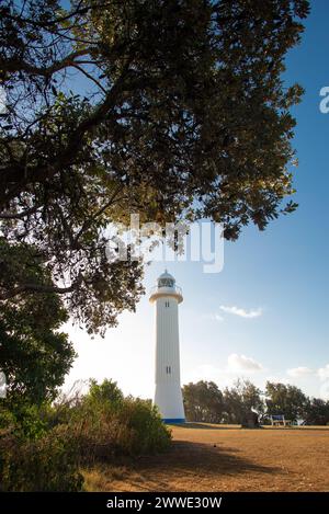 Faro di Yamba, Yamba, NSW, Australia Foto Stock