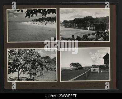 Descrizione: Giamaica. Montego Bay. Luogo: Montego Bay, Giamaica Data: 1930-1939 Descrizione: Giamaica. Tennis. Betty Scriven ubicazione: Giamaica Data: 1930-1939 Descrizione: Giamaica. Amherstia Nobilis. Luogo: Giamaica Data: 1930-1939 Descrizione: Giamaica. Shaw Park Hotel. Ocho Rios. Luogo: Ocho Rios, Giamaica Data: 1930-1939 giamaica, caraibi, caribbeanthrough alens Foto Stock