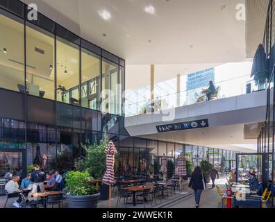 Centro commerciale Infinity a Kirchberg Lussemburgo, Lussemburgo, LÃt Lussemburgo Foto Stock