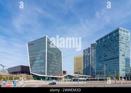 Centro commerciale Infinity a Kirchberg Lussemburgo, Lussemburgo, LÃt Lussemburgo Foto Stock