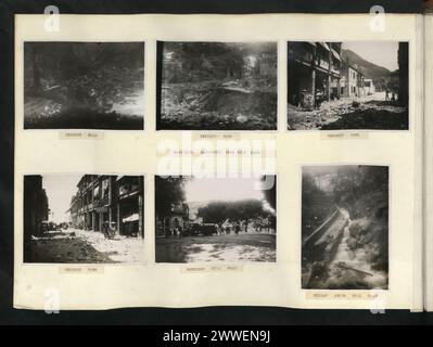 Descrizione: Pioggia di Hong Kong 19 luglio 1926. Kennedy Road. Luogo: Hong Kong, Hong Kong Data: 19 luglio 1926 Descrizione: Pioggia di Hong Kong 19 luglio 1926. Kennedy Town. Luogo: Hong Kong, Hong Kong Data: 19 luglio 1926 Descrizione: Pioggia di Hong Kong 19 luglio 1926. Morrison Hill Road. Luogo: Hong Kong, Hong Kong Data: 19 luglio 1926 Descrizione: Pioggia di Hong Kong 19 luglio 1926. Nullah sopra Hill Road. Luogo: Hong Kong, Hong Kong Data: 19 luglio 1926 hong Kong, asia, asiathrough alens Foto Stock