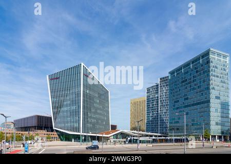 Città di Lussemburgo (Lussemburgo, Lëtzebuerg): Centro commerciale Infinity a Kirchberg, Lussemburgo, Lussemburgo Foto Stock