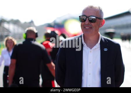 Melbourne, Australie. 24 marzo 2024. Staff FIA durante il Gran Premio d'Australia di Formula 1 Rolex 2024, 3° round del Campionato del mondo di Formula 1 2024 dal 22 al 24 marzo 2024 sull'Albert Park Circuit, a Melbourne, Australia - foto Eric Alonso/DPPI Credit: DPPI Media/Alamy Live News Foto Stock