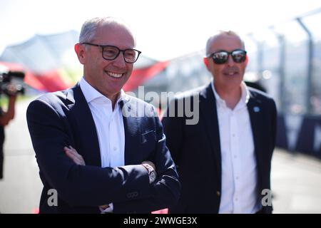 Melbourne, Australie. 24 marzo 2024. Durante la Formula 1 Rolex Australian Grand Prix 2024, 3° round del Campionato del mondo di Formula 1 2024 dal 22 al 24 marzo 2024 sull'Albert Park Circuit, a Melbourne, Australia - Photo Eric Alonso/DPPI Credit: DPPI Media/Alamy Live News Foto Stock