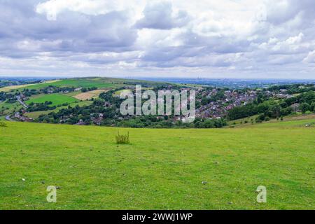 La bellezza di Saddleworth Moor Foto Stock