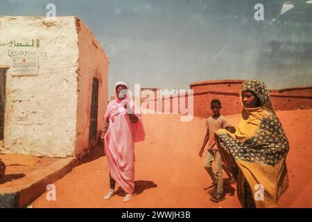 Mauritania, Entkemkemt, vita quotidiana Foto Stock