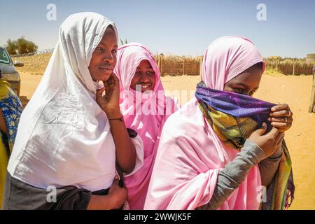 Mauritania, Entkemkemt, vita quotidiana Foto Stock