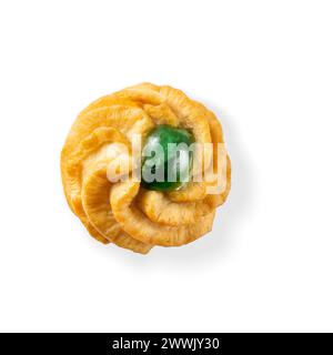 Pasta di mandorla . Biscotti alla farina di mandorle italiana. Tradizione siciliana Foto Stock