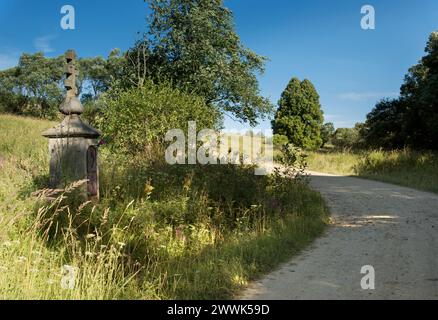 Villaggi abbandonati, regione di Lemko, Polonia orientale Foto Stock