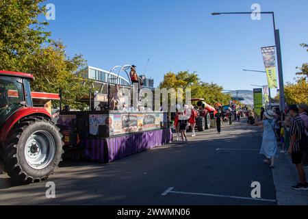 Sydney, Australia. Sabato 25 marzo 2024. Il Sydney Royal Easter Show si svolge dal 22 marzo al 2 aprile 2024 presso il Sydney Olympic Park. Nella foto: Sfilata di strada. Credito: RM/Alamy Live News Foto Stock