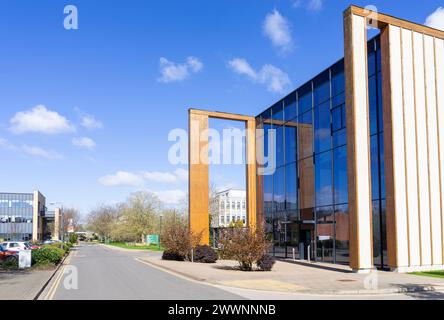 Gateway Building University of Nottingham Sutton Bonnington Campus Nottingham University Sutton Bonnington Leicestershire Inghilterra Regno Unito GB Europa Foto Stock