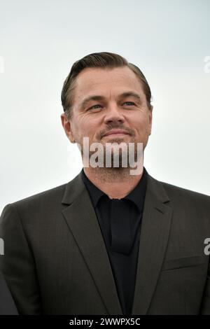 L'attore Leonardo Dicaprio in posa durante la fotocall del film "Killers of the Flower Moon" in occasione del Festival di Cannes del 21 maggio 20 Foto Stock