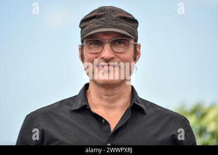 L'attore Robert Rodriguez ha posato durante la chiamata fotografica del film "Hypnotic" in occasione del Festival di Cannes il 26 maggio 2023 Foto Stock