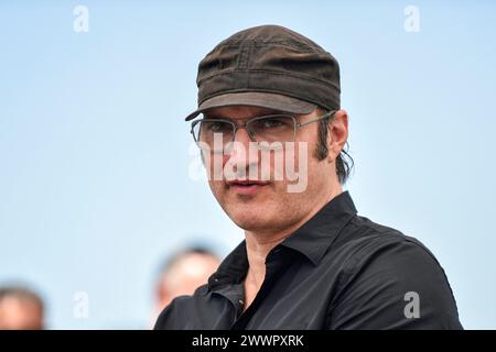 L'attore Robert Rodriguez ha posato durante la chiamata fotografica del film "Hypnotic" in occasione del Festival di Cannes il 26 maggio 2023 Foto Stock