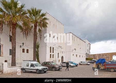 Tangeri, Marocco - 23 gennaio 2019: Museo della Kasbah, precedentemente noto come "Dar al Makhzen" o "Palazzo del Sultano", questo museo occupa una parte importante Foto Stock