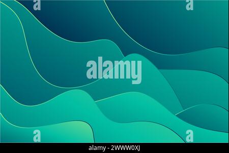 Illustrazione del vettore di sfondo astratto per il deskstop Illustrazione Vettoriale