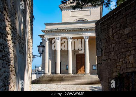 La Basilica di San Marino Foto Stock