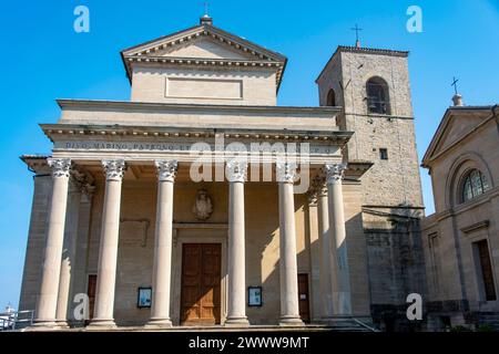 La Basilica di San Marino Foto Stock