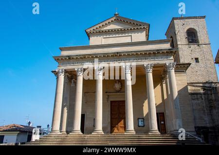 La Basilica di San Marino Foto Stock