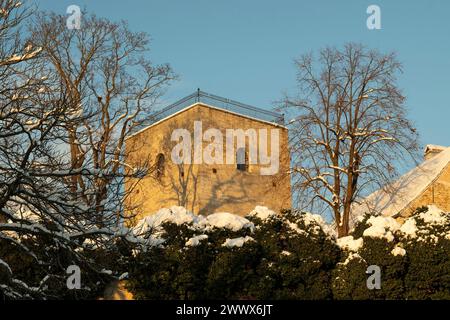 Bergfried, Eggenburg, bassa Austria, Austria Foto Stock