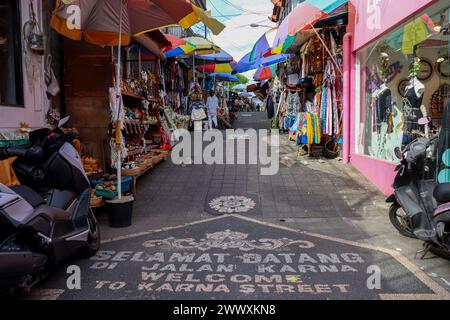 Scopri la bellezza dei paesaggi indonesiani in Asia Foto Stock