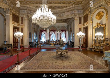 Palazzo Dolmabahce, Istanbul, Turchia Foto Stock