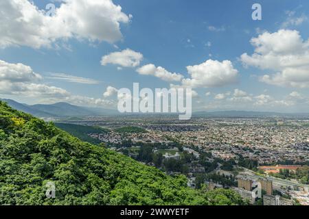 Città di Salta vista dalla collina di San Bernardo. Foto Stock