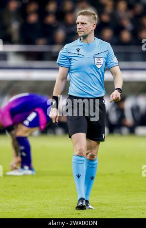 Francoforte, Germania. 26 marzo 2024. FRANCOFORTE, 26-03-2024, Deutsche Bank Park Stadium, partita amichevole tra Germania e Paesi Bassi stagione 2023/2024. Credito arbitro Espen Eskas: Pro Shots/Alamy Live News Foto Stock