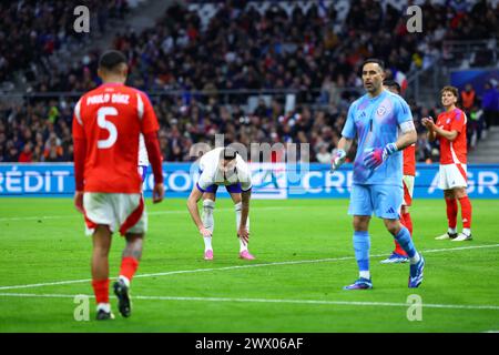 Marsiglia, Francia. 26 marzo 2024. © SPORTPIXPRESS/MAXPPP - MARSIGLIA 26/03/2024 PARTITA 2 PREPARAZIONE EURO 2024 FRANCIA-CHILI giroud (olivier) credito: MAXPPP/Alamy Live News Foto Stock