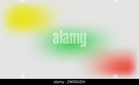 Sfondo sfumato a grana sfumata, stile sfumatura vettoriale trama grana in vari colori sfondo granuloso. Illustrazione Vettoriale