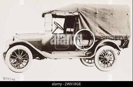 Carrello Dodge leggero utilizzato dal reparto tecnico CA. 1915-1929 Foto Stock