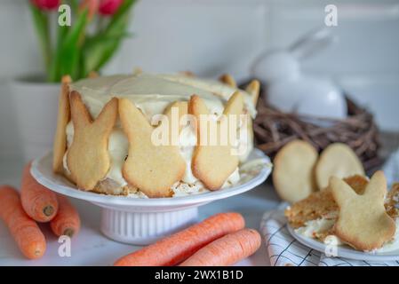 dolce torta fatta in casa Foto Stock