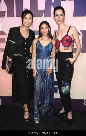 Fala Chen, Kaylee Hottle und Rebecca Hall bei der Weltpremiere des Kinofilms Godzilla x Kong: Il nuovo Impero / Godzilla x Kong: DAS neue Imperium im TCL Chinese Theatre. New York, 25.03.2024 *** Fala Chen, Kaylee Hottle e Rebecca Hall alla prima mondiale del film Godzilla x Kong The New Empire Godzilla x Kong The New Empire al TCL Chinese Theatre di New York, 25 03 2024 foto:XJ.xBlocx/xFuturexImagex godzilla 4351 Foto Stock