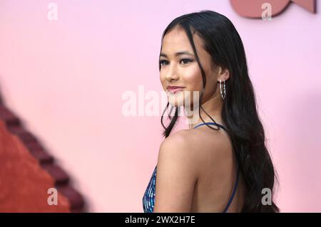 Kaylee Hottle bei der Weltpremiere des Kinofilms 'Godzilla x Kong: Il nuovo Impero / Godzilla x Kong: DAS neue Imperium' im TCL Chinese Theatre. Los Angeles, 25.03.2024 Foto Stock