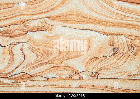 Vista ravvicinata dell'arenaria dell'Arizona. Jerome, Arizona, USA, di Dominique Braud/Dembinsky Photo Assoc Foto Stock