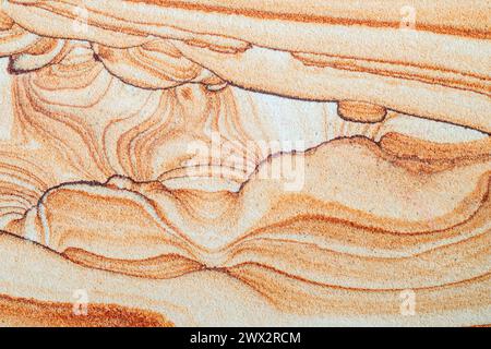 Vista ravvicinata dell'arenaria dell'Arizona. Jerome, Arizona, USA, di Dominique Braud/Dembinsky Photo Assoc Foto Stock