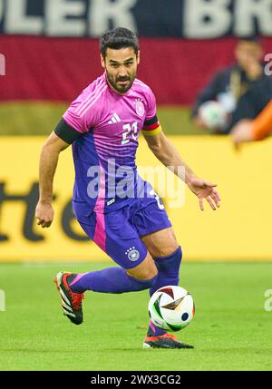 Ilkay Gündogan, DFB 21 nella partita amichevole GERMANIA - PAESI BASSI 2-1 DEUTSCHLAND - NIEDERLANDE 2-1 in preparazione ai Campionati europei 2024 il 26 marzo 2024 a Francoforte, Germania. © Peter Schatz / Alamy Live News Foto Stock