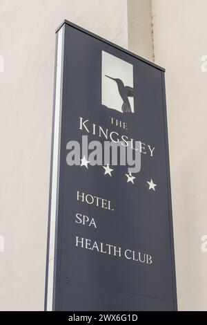 Esterno del Kingsley Hotel a 4 stelle, Victoria Cross, Cork, Irlanda. Foto Stock