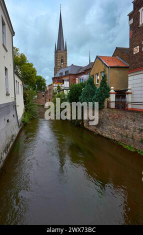 Il fascino delle piccole città della Renania settentrionale-Vestfalia, Germania Foto Stock