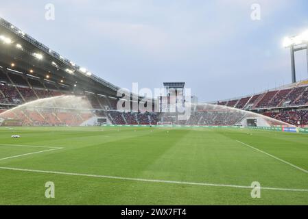 Bangkok, Thailandia. 26 marzo 2024. Atmosfera allo Stadio Rajamangala, prima delle qualificazioni ai Mondiali FIFA (gruppo C) Thailandia e Repubblica di Corea il 26 marzo 2024 a Bangkok, Thailandia. (Foto di Teera Noisakran/Pacific Press) credito: Pacific Press Media Production Corp./Alamy Live News Foto Stock