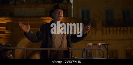 Indiana Jones and the Dial of Destiny anno : 2023 USA Direttore : James Mangold Harrison Ford Foto Stock