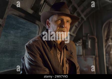 Indiana Jones and the Dial of Destiny anno : 2023 USA Direttore : James Mangold Harrison Ford Foto Stock