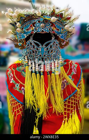 Italy Piedmont Turin Festival dell'oriente 2024 Beijing Opera costume Foto Stock