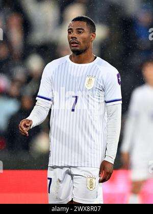 LENS - Nicolas de la Cruz dell'Uruguay durante l'amichevole tra Costa d'Avorio e Uruguay allo Stade Bollaert Delelis il 26 marzo 2024 a Lens, Francia. ANP | Hollandse Hoogte | GERRIT VAN COLOGNE Foto Stock