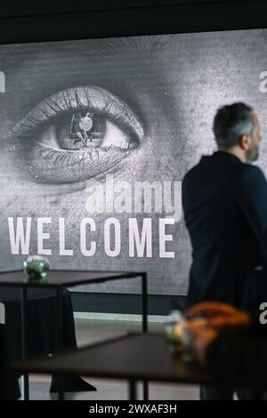 Tubeke, Belgio. 29 marzo 2024. Benvenuti op de Nieuwe strategie vrouwenvoetbal, venerdì 29 marzo 2024 a Tubeke, Belgio. Crediti: Sportpix/Alamy Live News Foto Stock