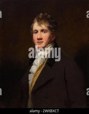 Ritratto di Hugh Hope. Dipinto a olio di Thomas Gainsborough Henry Raeburn. c. 1810 Foto Stock