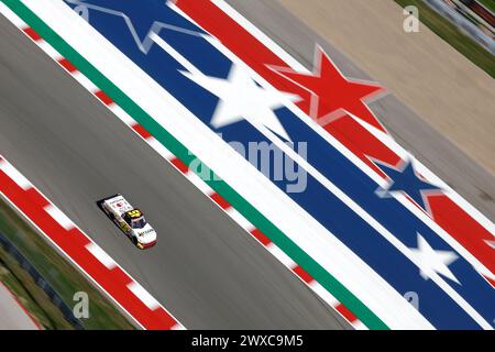 Ross Chastain Practices for the XPEL 225 in Austin, Texas, USA.(Credit Image: © Stephen A Arce Action Sports Photography/Cal Sport Media) Foto Stock